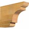 Ekena Millwork New Brighton Rough Sawn Rafter Tail, Western Red Cedar, 4"W x 12"H x 18"L RFT04X12X18NEB00RWR - alternate 1